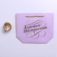 Пакет подарочный, упаковка, «Настроение», 14 х 17 х 7 см Пакет подарочный, упаковка, «Настроение», 14 х 17 х 7 см