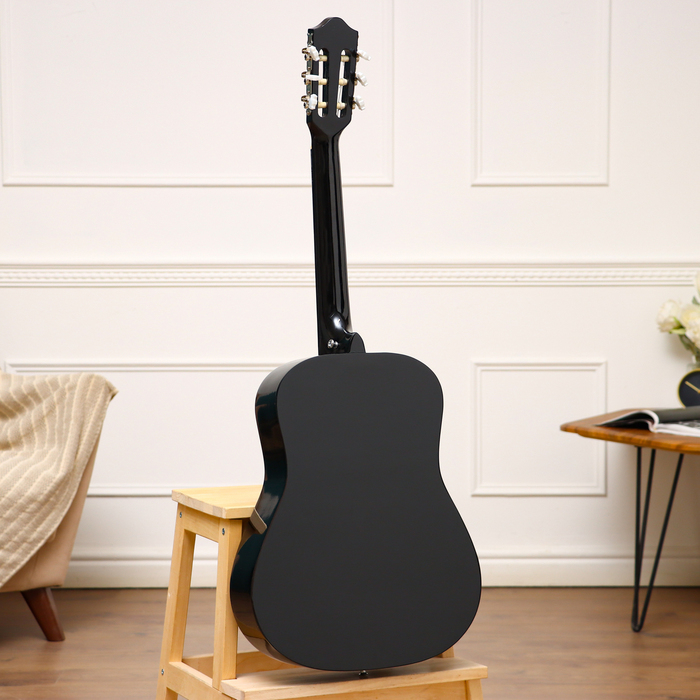 Гитара классическая Music Life GQD-H38Y, черная, 97 см Гитара классическая Music Life GQD-H38Y, черная, 97 см