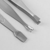 Набор маникюрный &laquo;Рептилия&raquo;, 8 предметов, в футляре, цвет чёрный