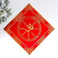 Салфетка денежная 25х25 см "Колесо фортуны" Салфетка денежная 25х25 см "Колесо фортуны"