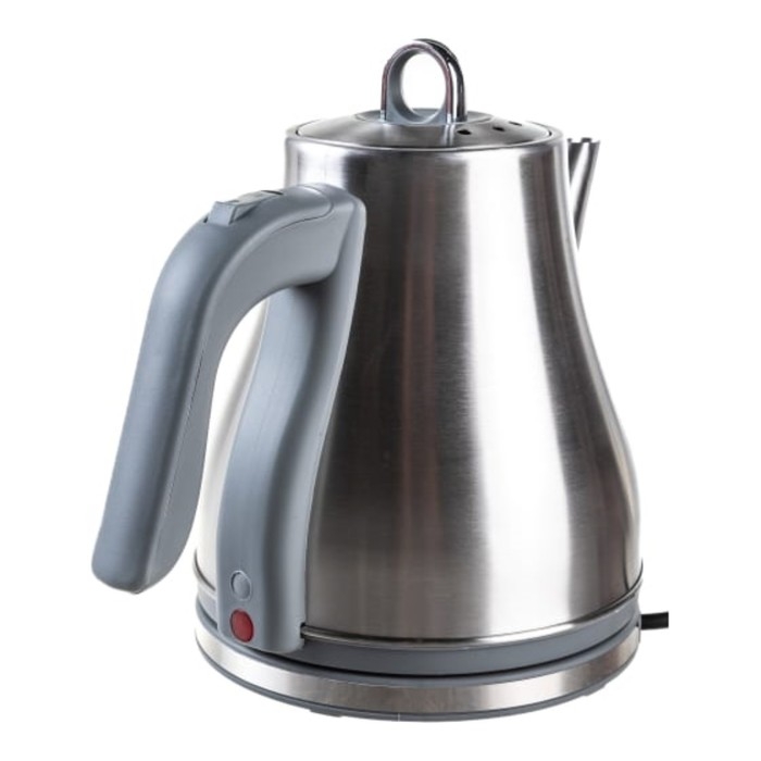 Чайник электрический Energy E-217, металл, 1.2 л, 950 Вт, серебристый