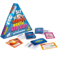 Настольная игра «Весёлая вечеринка 3 в 1», 2 игрока, 6+ Настольная игра «Весёлая вечеринка 3 в 1», 2 игрока, 6+