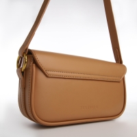 Сумка женская TEXTURA, маленький размер, цвет светло-коричневый