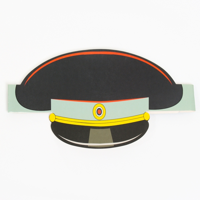 Ободок &laquo;Фуражка полицеского&raquo;, картон