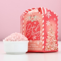 Соль для ванны &laquo;Верь в мечту!&raquo;, 300 г, аромат малинового чизкейка, Новый Год