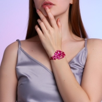 Стразы для лица &laquo;Розовые мечты&raquo;, цвет розовый, BEAUTY FOX