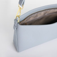 Сумка женская кросс-боди на молнии, цвет голубой Сумка женская кросс-боди на молнии, цвет голубой