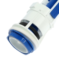 Клапан сливной для бачка унитаза "РБМ" КВ-16.3М, "Стоп- Слив", многоуровневая кнопка хром Клапан сливной для бачка унитаза "РБМ" КВ-16.3М, "Стоп- Слив", многоуровневая кнопка хром