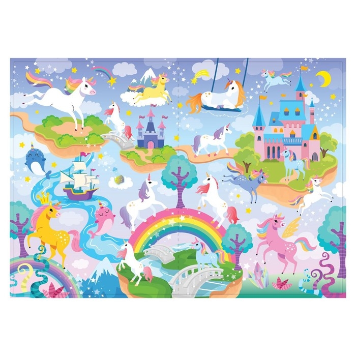 Книга со светящимися наклейками &laquo;Страна чудес&raquo;, 60 наклеек, 4 стр.