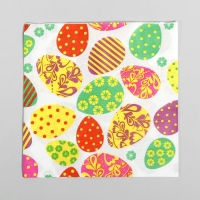 Салфетки бумажные &laquo;Пасхальные яйца&raquo;, 33х33 см, набор 20 шт.