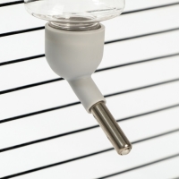 Поилка для грызунов "Пижон", 250 мл, серая Поилка для грызунов "Пижон", 250 мл, серая