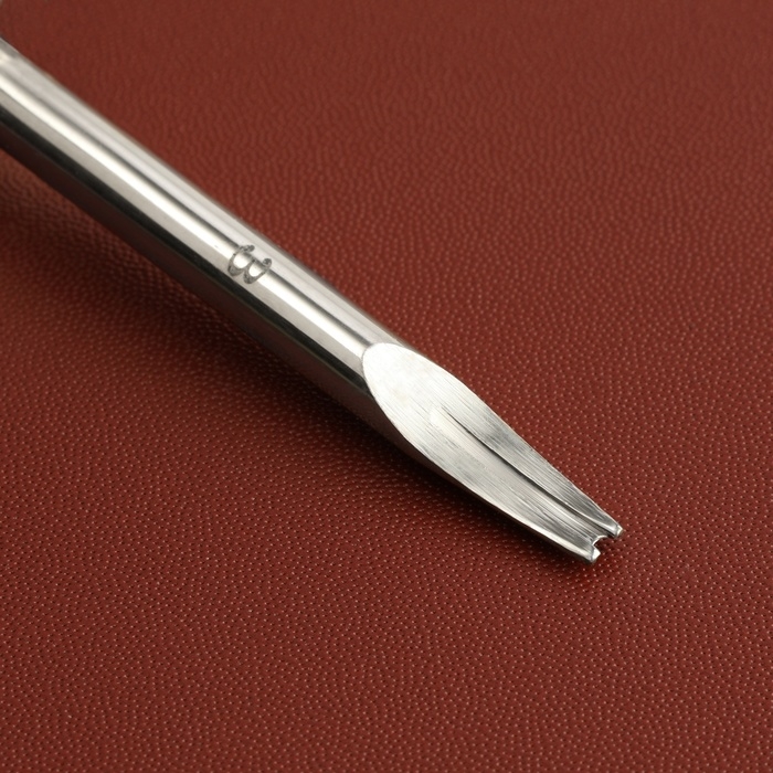 Торцбил-кромкорез для кожи, шаг 1 мм, 14,6 &times; 2,5 см