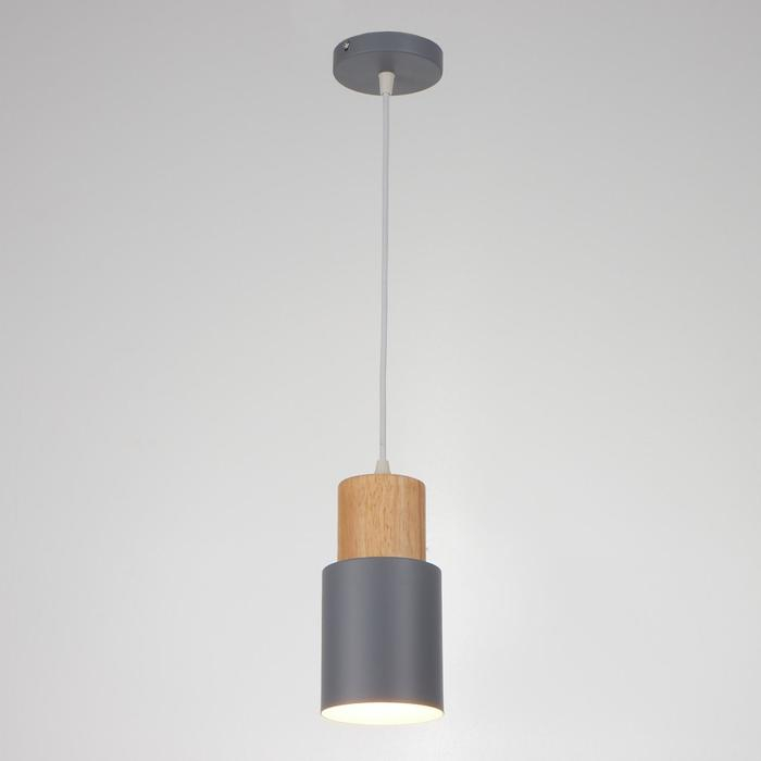 Светильник BayerLux 1665/1GY E27 40Вт серый 10х10х19,8 см