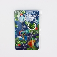 Брелок новогодний, для ключей, новогодний, парный «Волшебного нового года» набор 2 шт Брелок новогодний, для ключей, новогодний, парный «Волшебного нового года» набор 2 шт