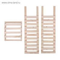 Ящик для овощей, 30 &times; 40 &times; 100 см, деревянный, Greengo