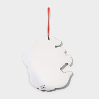 Декоративное светящиеся украшение (подвеска) "Привидение и тыква" 30,5х29,5 см