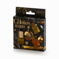 Ароматизаторы для машины новогодние «Все сбудется, загадывай», цитрус, тропики, парфюм, 3 шт Ароматизаторы для машины новогодние «Все сбудется, загадывай», цитрус, тропики, парфюм, 3 шт