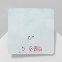 Брошь &laquo;Птички&raquo; парочка, цветная в золоте