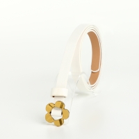 Ремень женский, ширина 1 см, пряжка металл, цвет белый Ремень женский, ширина 1 см, пряжка металл, цвет белый