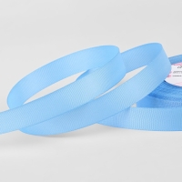 Лента репсовая, 15 мм, 23 &plusmn; 1 м, цвет небесно-голубой №63