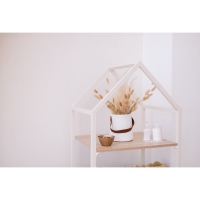 Ваза для цветов LaDо́m &laquo;Ведёрко&raquo;, 2,8 л, 18&times;16,5&times;14 см, цвет белый