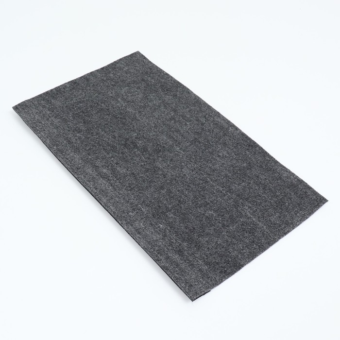 Когтеточка на липучке, ковролин, 50 х 30 см, серая