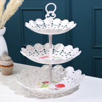 Этажерка-фруктовница &laquo;Клэр&raquo;, 3 яруса, 33/33/38 см, рисунок МИКС