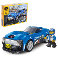 Конструктор блочный &laquo;Спорткар&raquo;, 208 деталей, 10 вариантов сборки