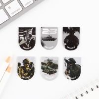 Закладки магнитные, 6 шт &laquo;Юный защитник&raquo;