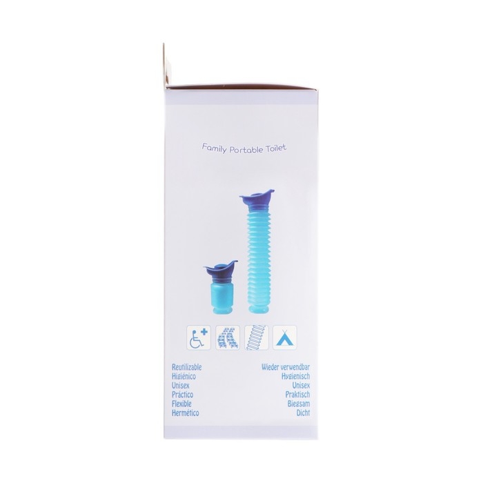 Автомобильный портативный писсуар, складной, емкость 750 мл