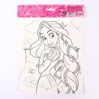 Набор для творчества: фреска песком с блёстками (9 цветов), "Рапунцель", Принцессы Набор для творчества: фреска песком с блёстками (9 цветов), "Рапунцель", Принцессы