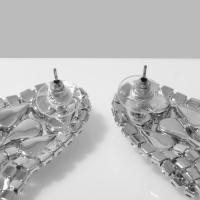 Серьги висячие со стразами &laquo;Голливуд&raquo; нити на кристаллах, цвет белый в серебре, 15 см