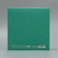 Коробка новогодняя складная «С Новым годом!», 17 х 17 х 7 см Коробка новогодняя складная «С Новым годом!», 17 х 17 х 7 см