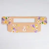 Коробка для макарун, кондитерская упаковка, &laquo;8 марта&raquo; 18 х 5.5 х 5.5 см