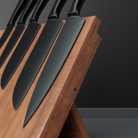 Держатель для ножей магнитный Magistro Tropic, 22&times;24 см, акация