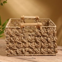 Корзина плетеная 46х31х20 см, сиграсс