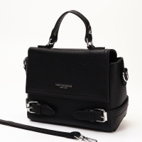 Сумка женская, 22*11*17, отд на молнии, длин ремень, черный Сумка женская, 22*11*17, отд на молнии, длин ремень, черный