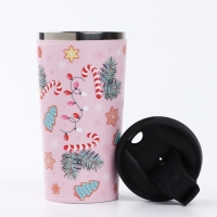 Термостакан в кожзаме "Вкусности", 450 мл Термостакан в кожзаме "Вкусности", 450 мл