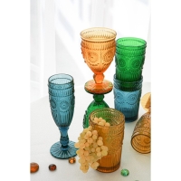 Бокал из стекла для шампанского Magistro &laquo;Ларго&raquo;, 180 мл, 7&times;19,7 см, цвет синий