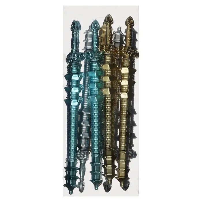 Ручка - прикол гелевая &laquo;Рыцарский меч&raquo;, МИКС