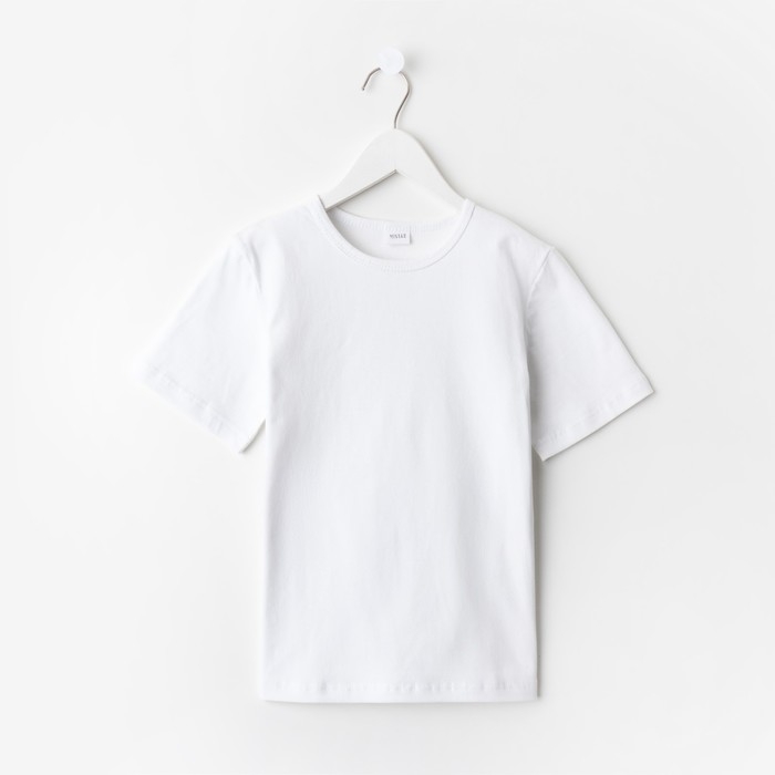 Футболка детская MINAKU цвет белый, рост 146