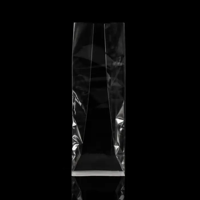 Пакет с жестким дном, 14&times;14&times;45 &laquo;Прозрачный&raquo;