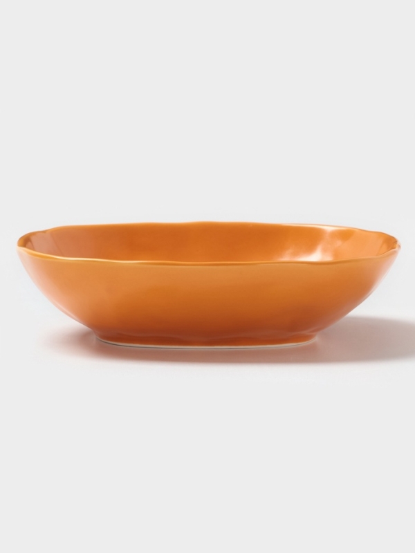 Салатник Magistro "Potter" 20см 19,9х19,5х5,3 цвет оранжевый