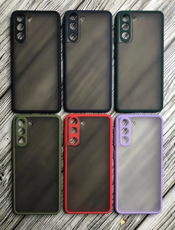 Чехол Samsung S21 TPU WS22 с защитой камеры