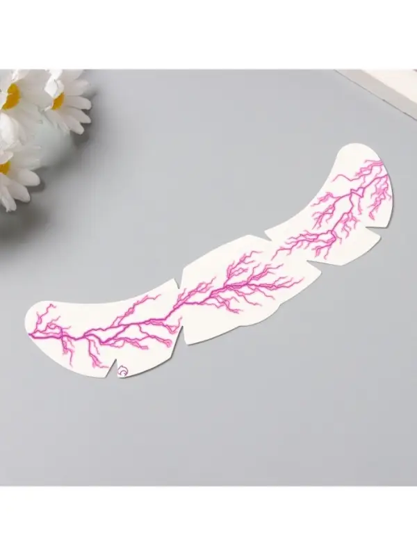 Переводная тату на тело цветная &laquo;Веснушки. Молнии&raquo;, 16&times;5 см