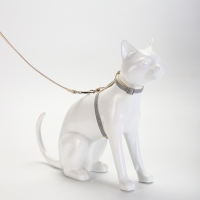 Комплект амуниции "Жаккард", поводок 120 х 1 см, серый