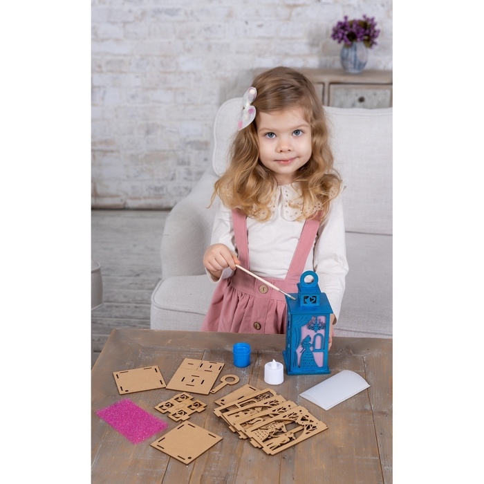 Набор для творчества Набор для творчества "Светильник История рыцаря" 23x21x5 см 2430