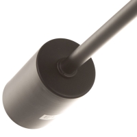 Люстра "Кон" 5х40Вт Е27 черный 50х50х43см