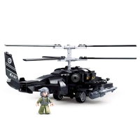Конструктор Модельки &laquo;Вертолёт. Чёрная акула&raquo;, 330 деталей