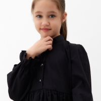 Платье для девочки MINAKU цвет чёрный, рост 110 см Платье для девочки MINAKU цвет чёрный, рост 110 см